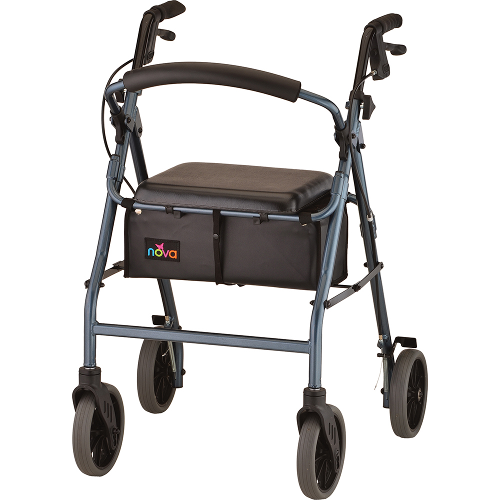 Click to view ZOOM 24 ROLLING WALKER BLUE